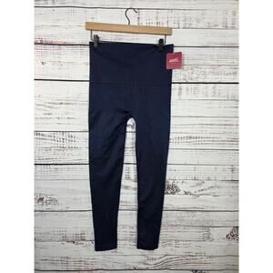 Anti Women's everyday solutions seamless compression leggings in navy blue